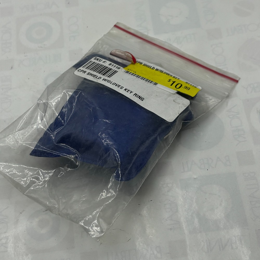 CPR SHIELD WITH/GLOVES KEY RING 81119, AERO SHIELD ⭐