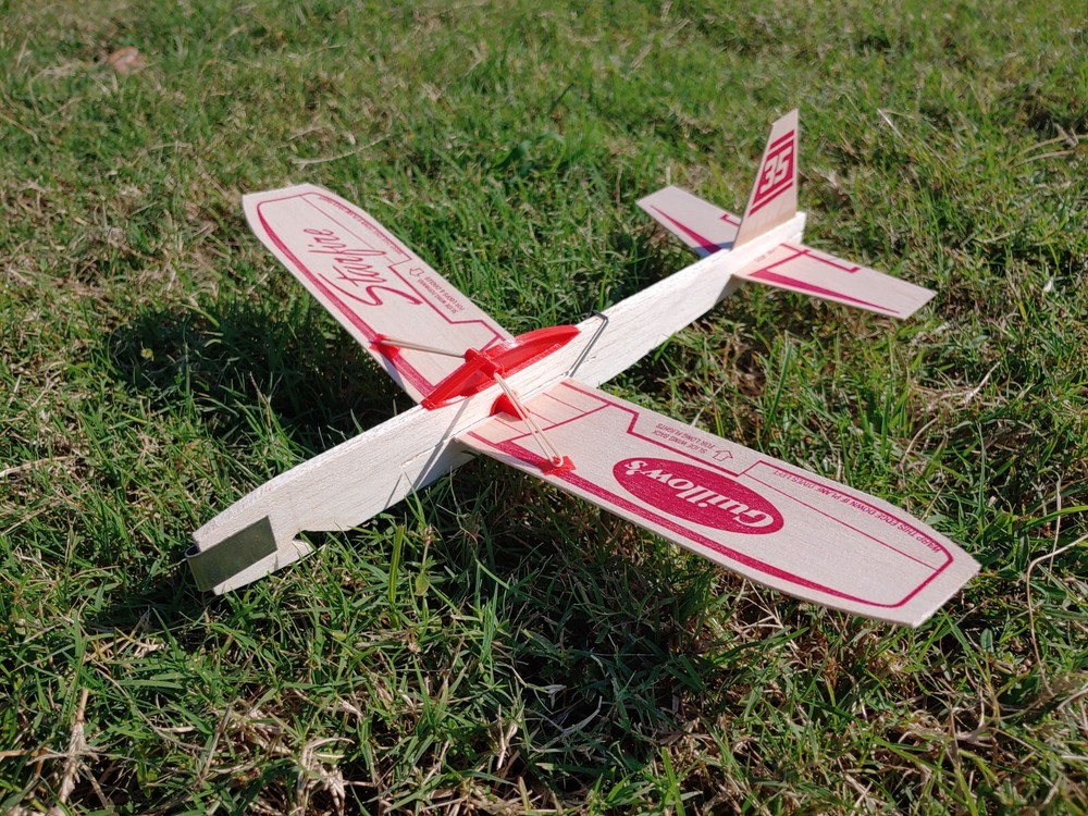 Guillow's Starfire Balsa Folding Wing kit - Jim Walker Interceptor inspired