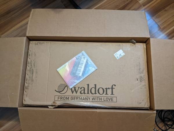 Waldorf STVC String Synthesizer and Vocoder Excellent Condition