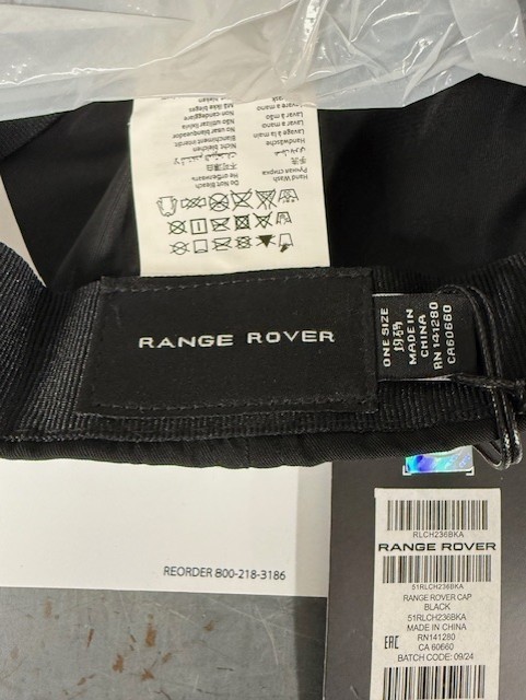 GENUINE RANGE ROVER HAT (LIMITED EDITION)