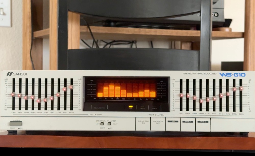 Sansui WS-G10 10-Band Graphic Equalizer