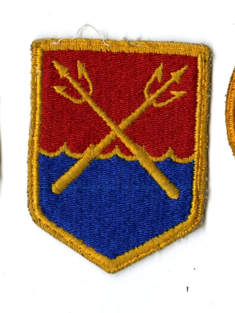 Eastern Defense Command White Back Patch WWII Vintage