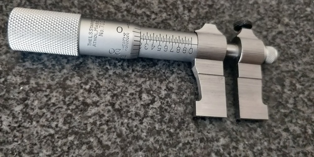 Starrett 700B Inside Micrometer Caliper 1-2" Range