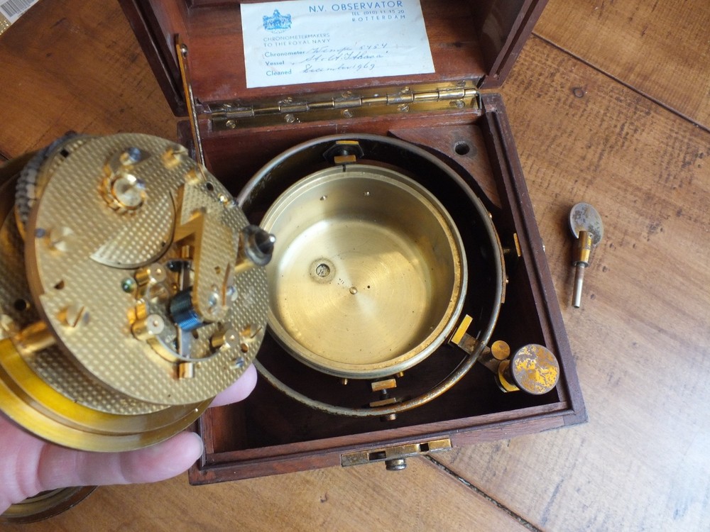 German Chronometerwerke Wempe Marine Chronometer