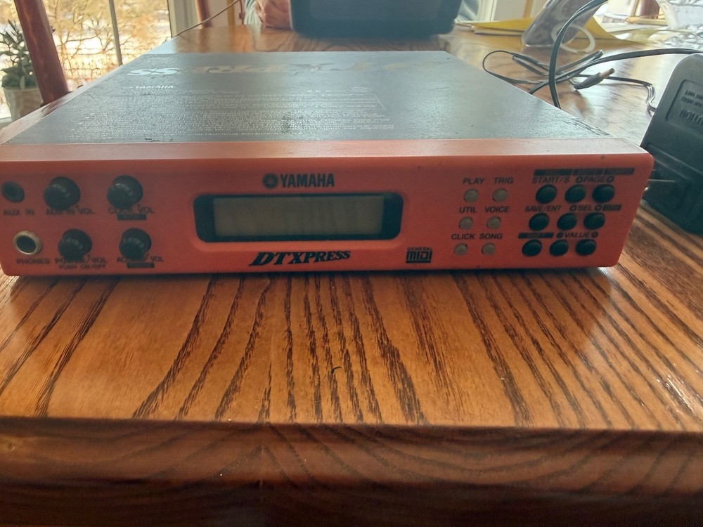 Genuine OEM YAMAHA DTXPRESS Drum Trigger Module Electronic Drums with AC Adapter