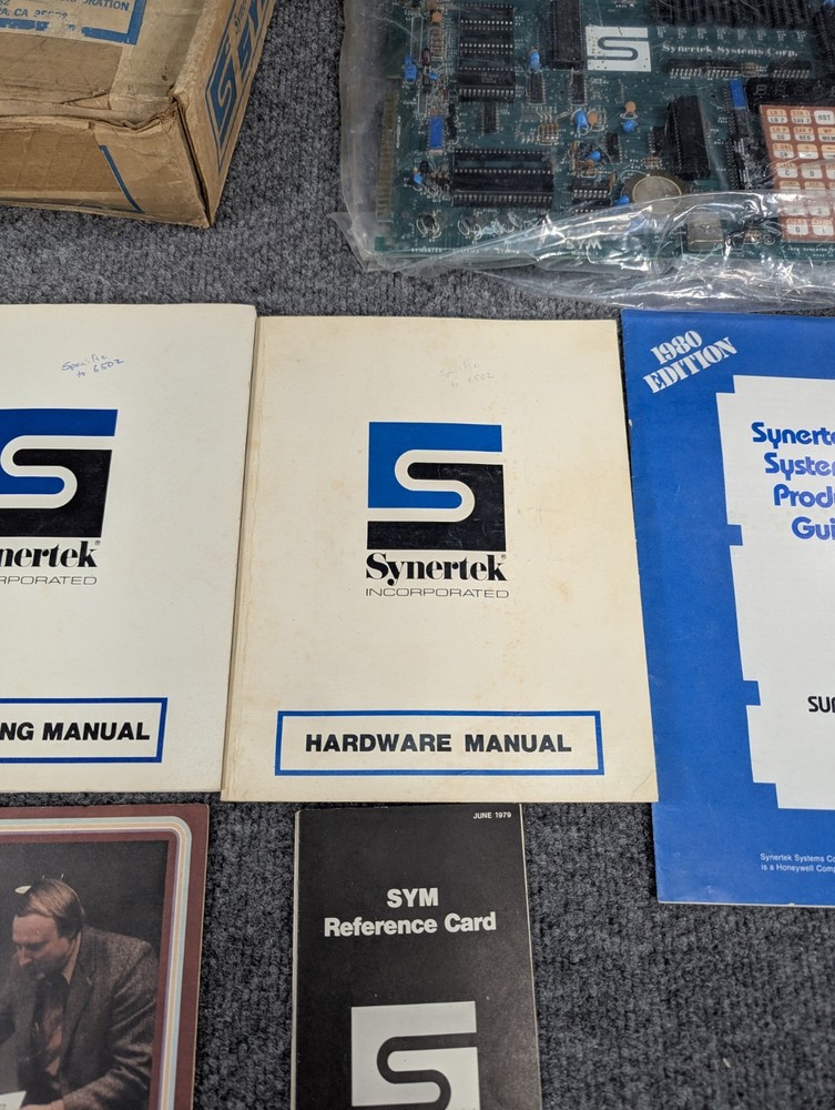 Synertek Systems Corporation SYM-I Microcomputer System-Orig. Box and Papers