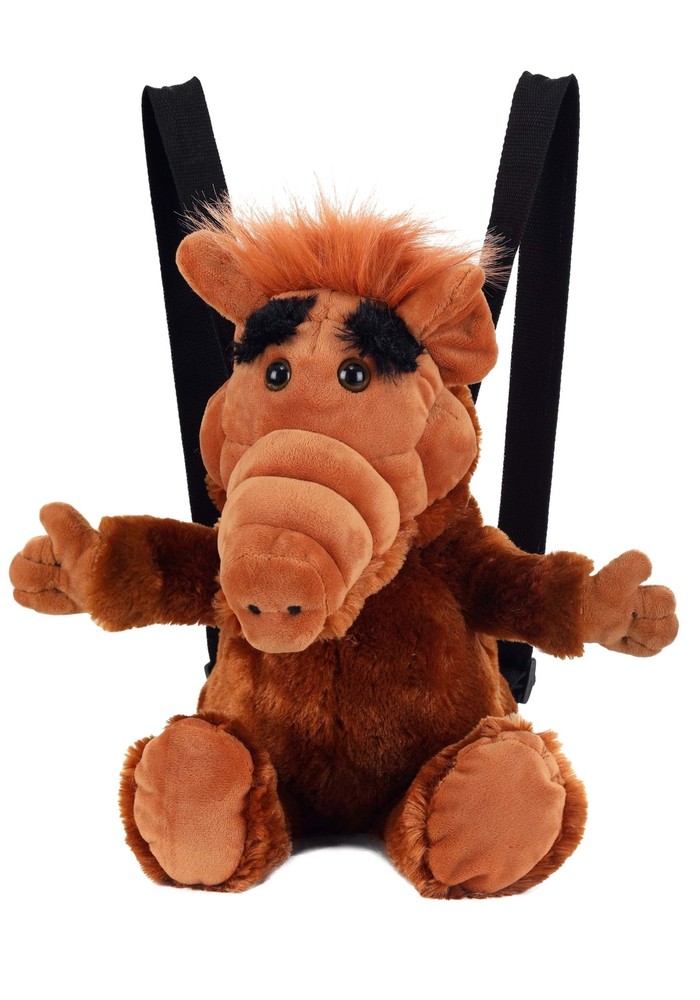 Alf Backpack with Plush Texture