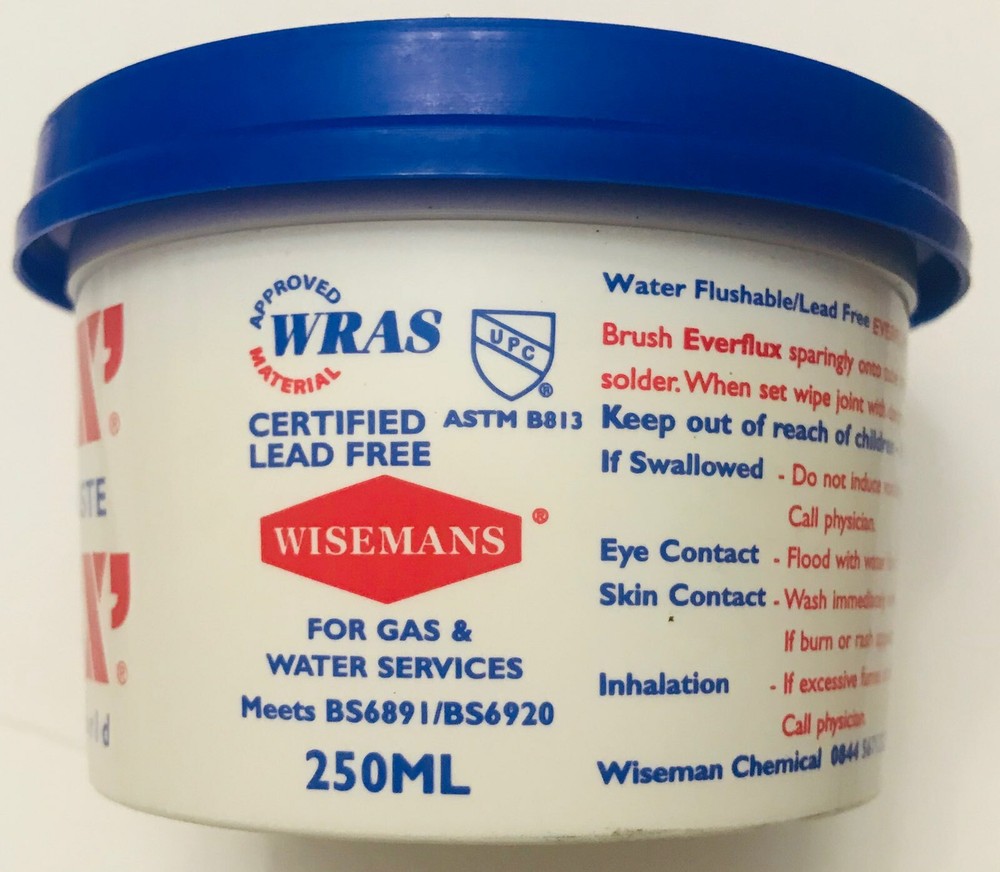 Wiseman EFL250 Everflux Soldering Paste, Large 250ML
