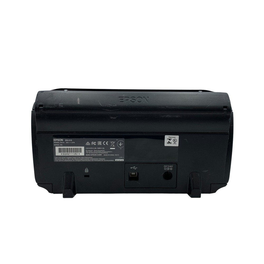 Epson WorkForce DS-510 Sheetfed Color Document Scanner -No Power Cord - Untested