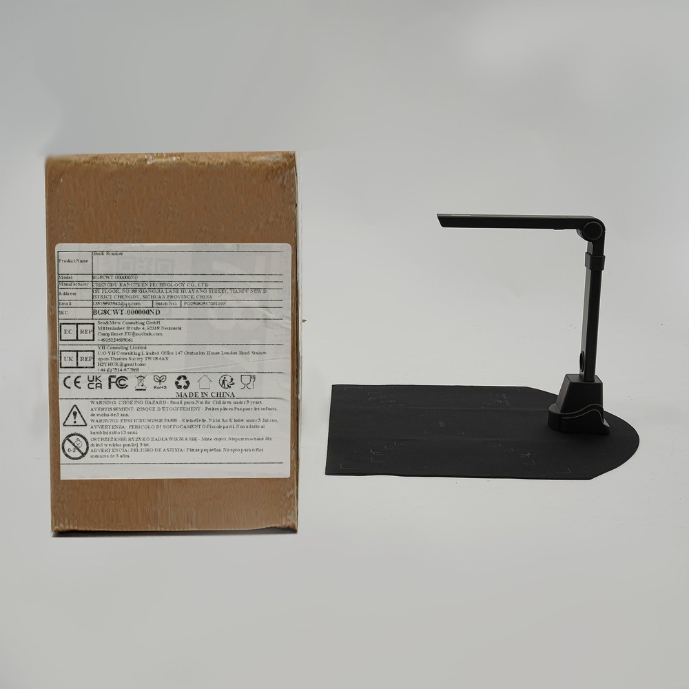 A3 Document Scanner, Fast Scan Document Camera, Portable 12-megapixel Scanner