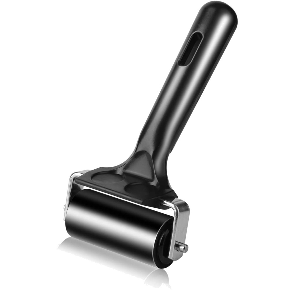 Professional 2.2 Inch Rubber Roller Tool - Essential for Printmaking & Art
