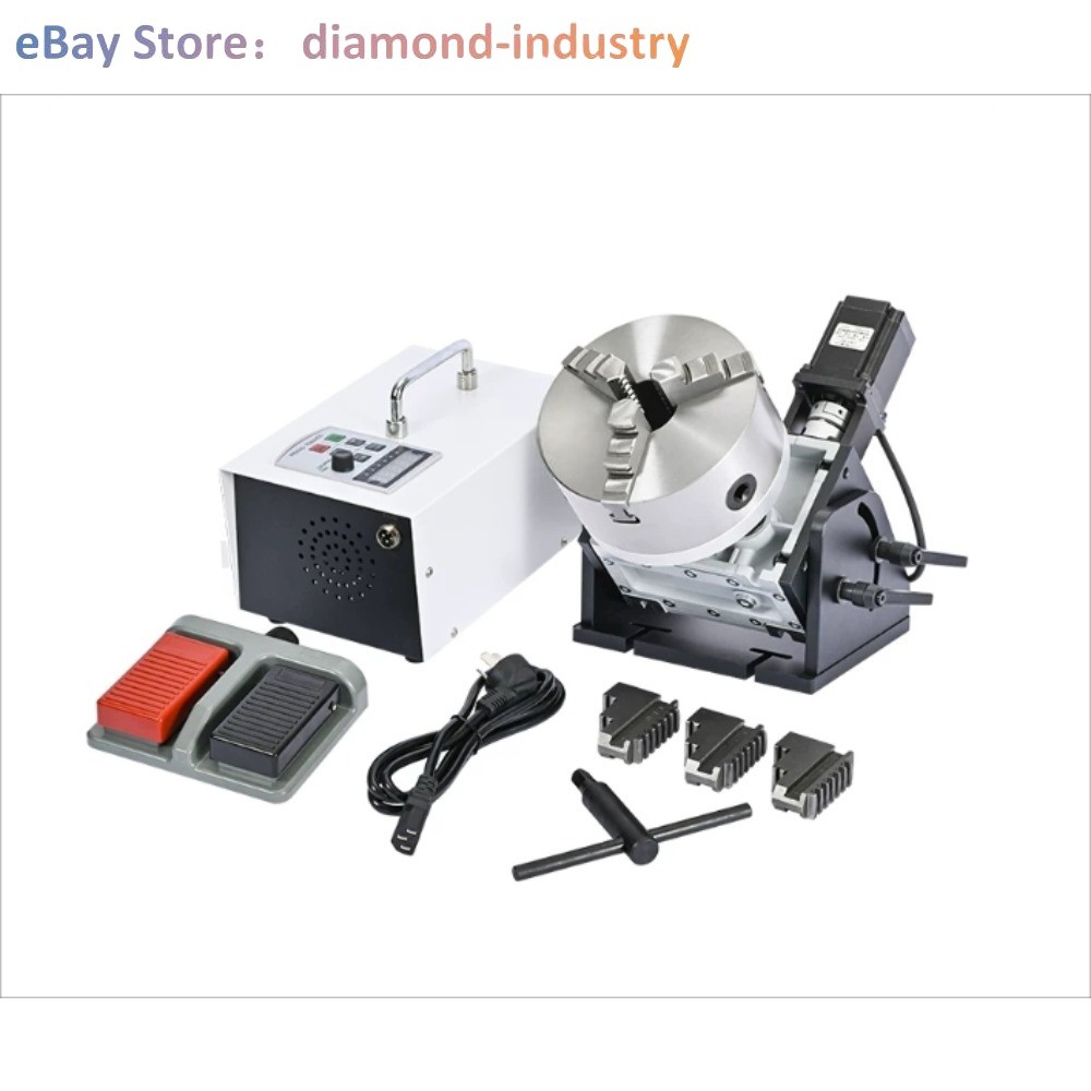 220v CNC Variable Speed Precision Indexing Rotary Positioner Table