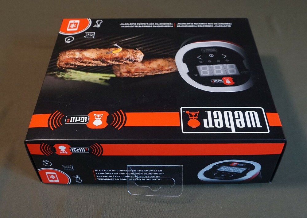 New in Unopen Box Weber Bluetooth Connected Thermometer iGrill2