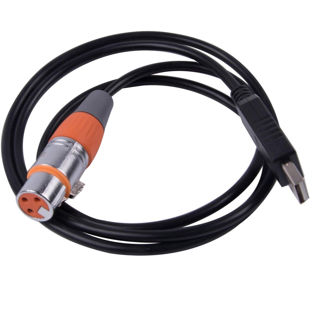 USB to DMX Interface Adapter LED DMX512 Studio Computer PC Stage Light Contro...