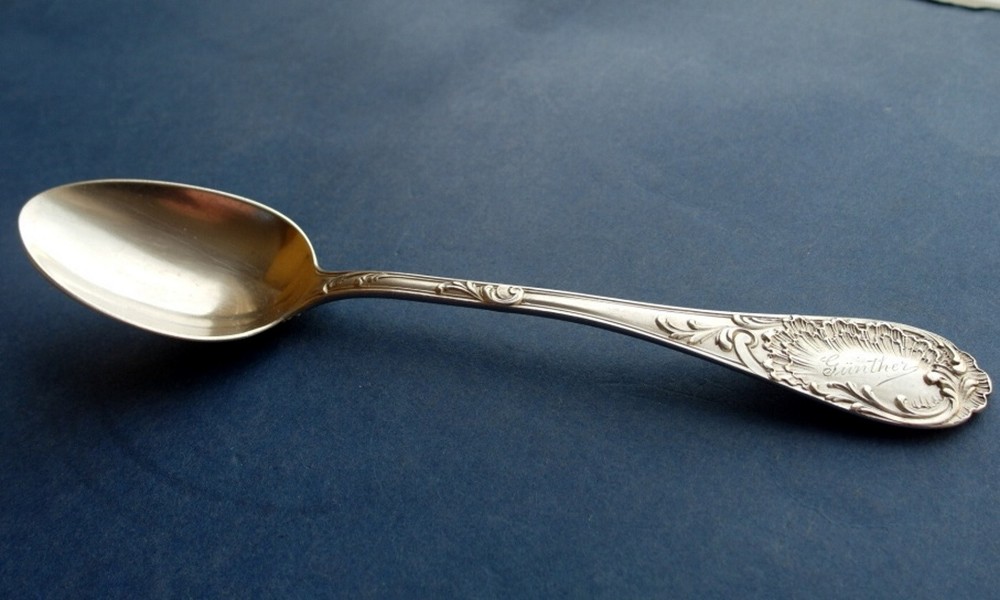 Beautiful Spoon, 800 Silver, Around 1900 E517