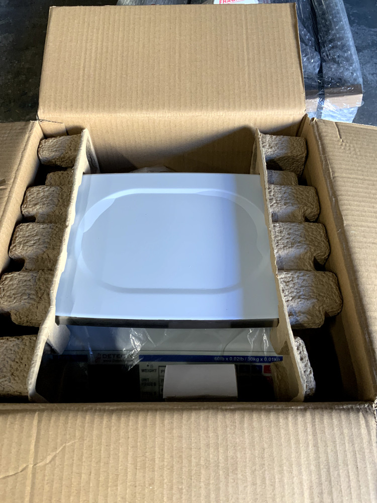 Detecto D60 60lb Electronic Price Computing Scale for Grocery