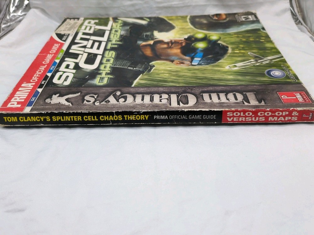 Splinter Cell Chaos Theory Tom Clancys Strategy Guide Book