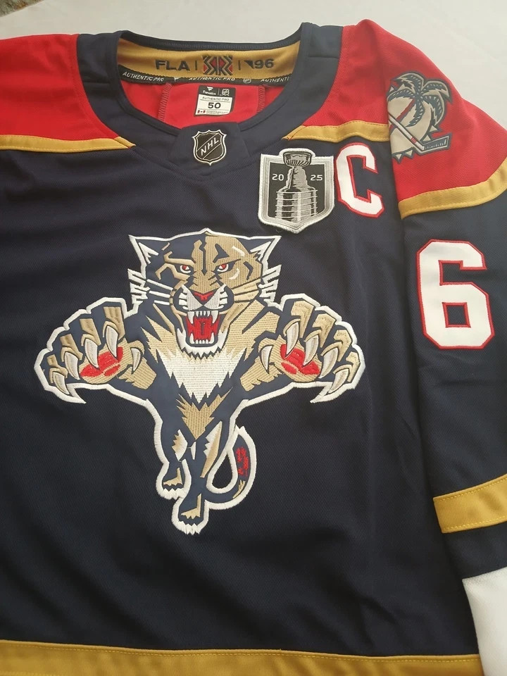 NWT Florida Panthers Aleksander Barkov #16 Reverse Retro Blue