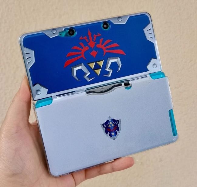 Rare Zelda Themed Red Eagle Custom Design Shell Case for Nintendo series console