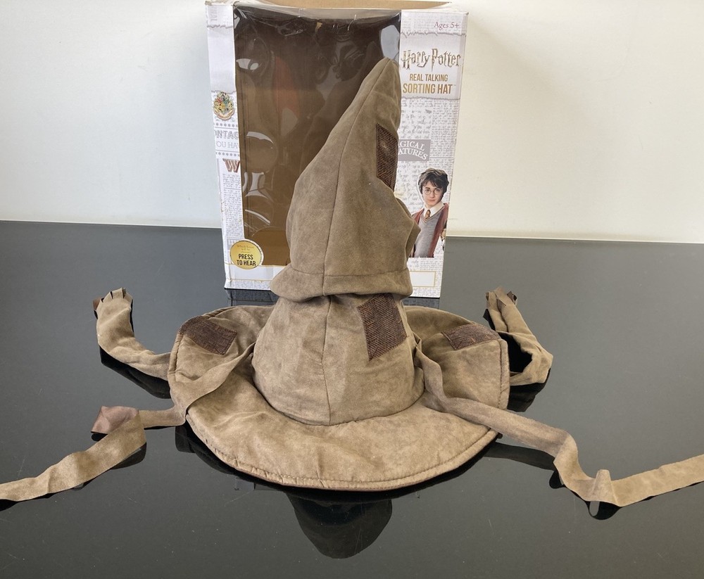 Harry Potter Wizarding World Interactive Talking Sorting Hat Working Boxed