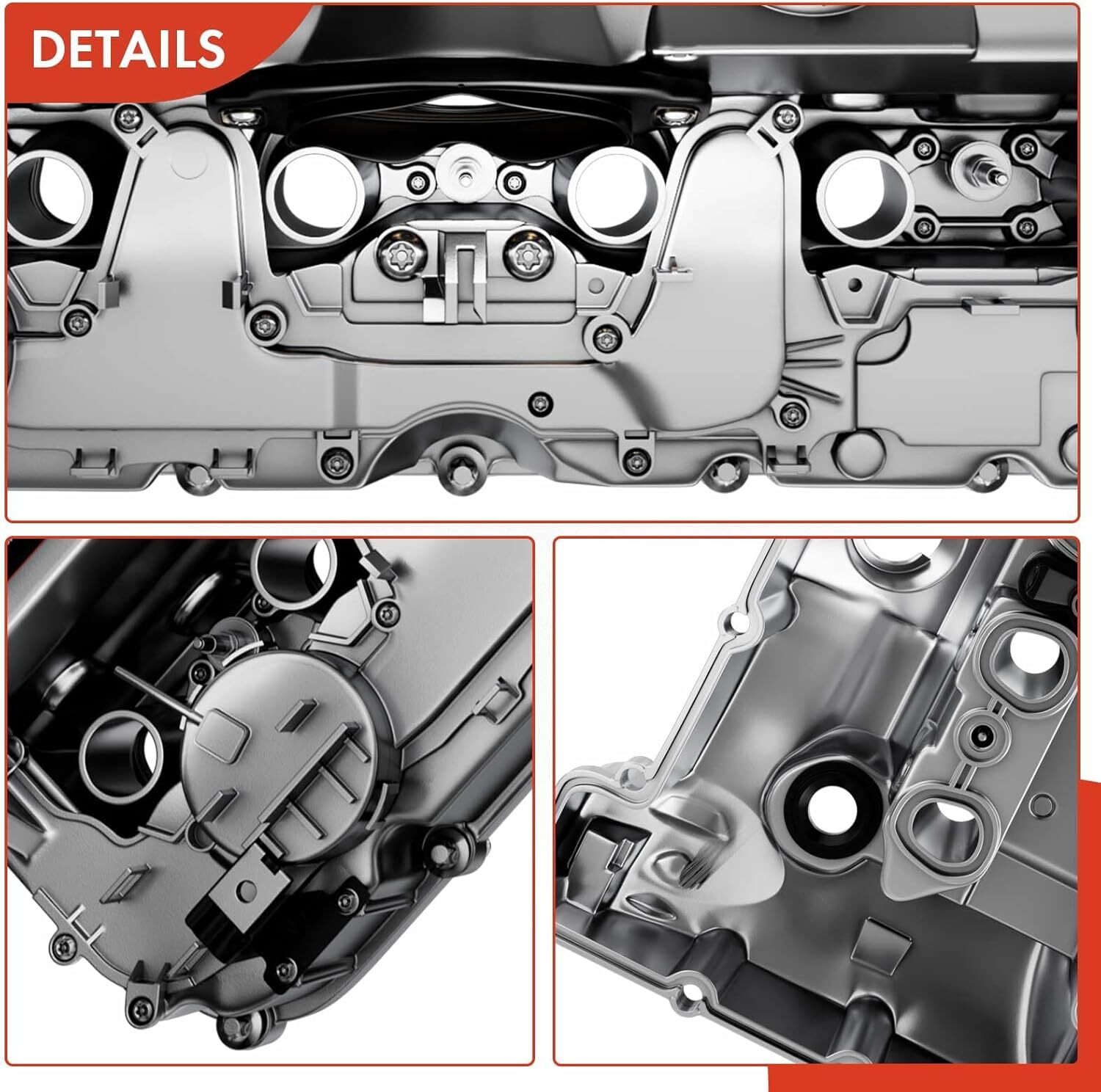 Upgrade ALUMINUM Valve Cover for BMW N52 E70 E82 E90 E91 328i 528i 128i X3 X5 Z4