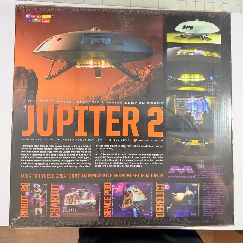 Moebius Models 1/35 Scale Jupiter 2 Model Kit 913