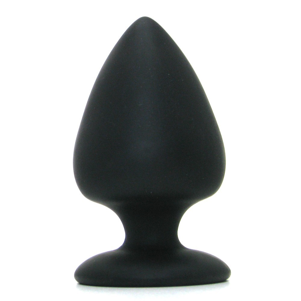 CalExotics Colt Big Boy Silicone Butt Plug Black Advanced Solid Anal Probe