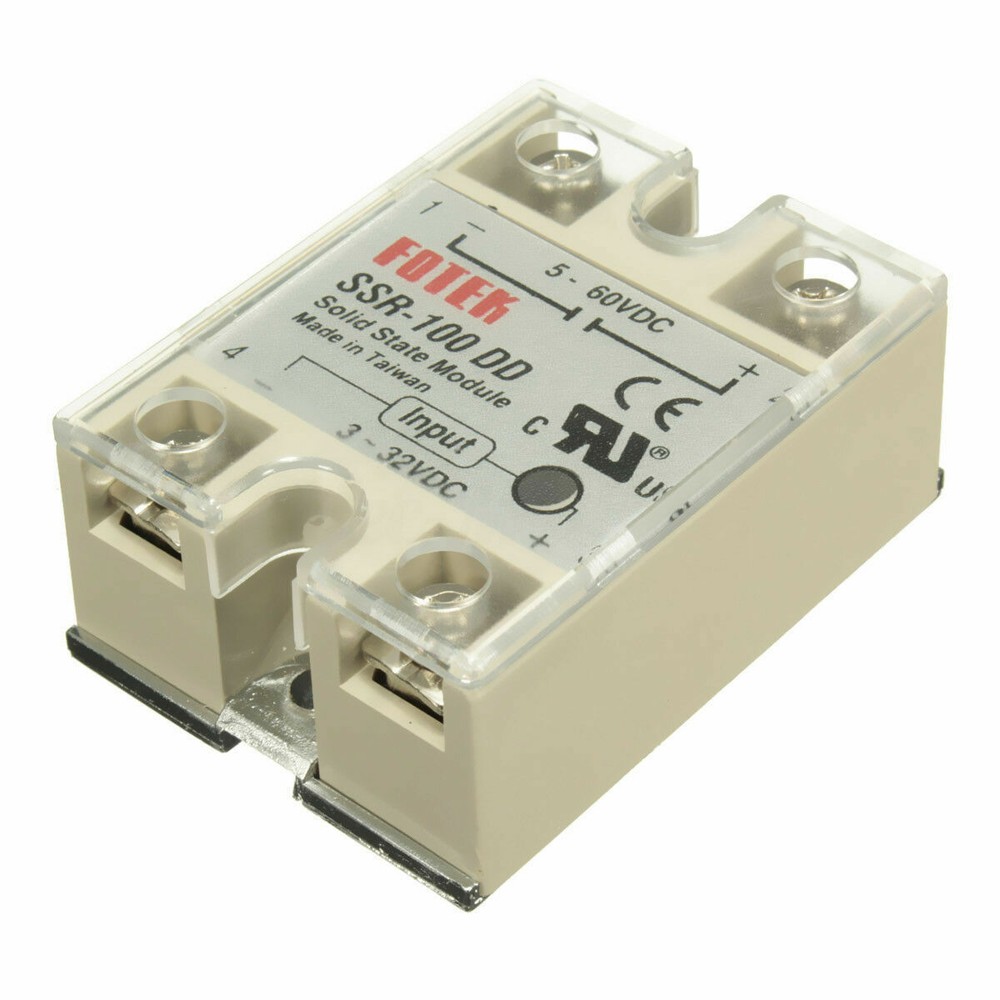 SSR-100 DD Solid State Module Solid-state Relay DC-DC 100A 3-32V DC/5-60V DC
