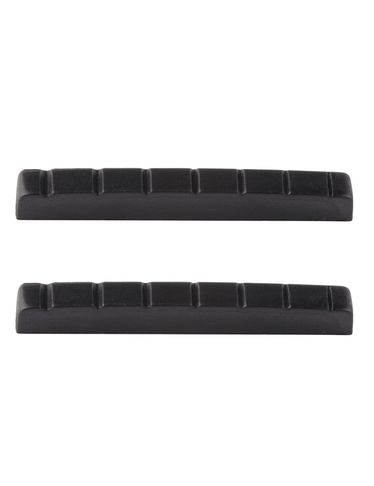 7 String Graphite Guitar Nut Pre-Slotted Top Nut for 7 String Electric Guitar Bl