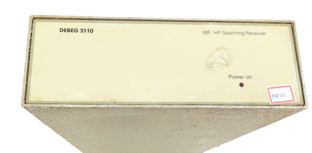 DMT DEBEG 2110 MF/HF SCANNING RECEIVER