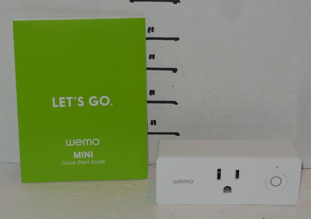 Belkin Wemo Mini Smart Plug F7C063 - Alexa Google HomeKit