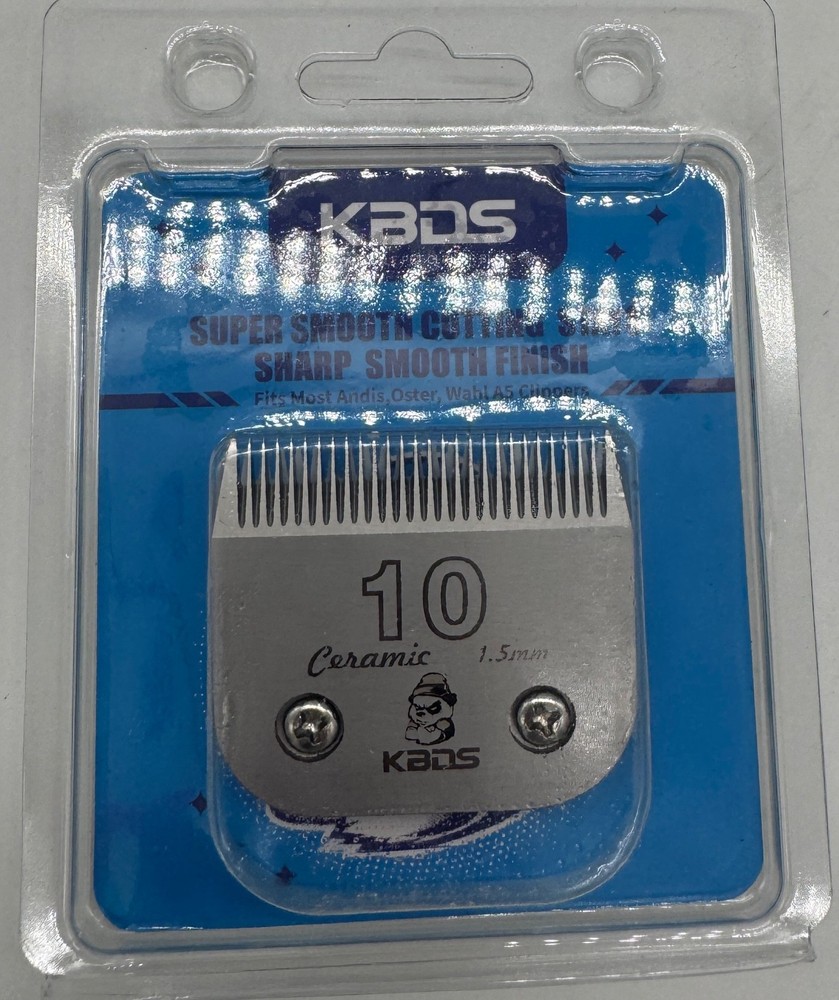 KBDS 10 Ceramic 1.5MM Pet Clipper Blade