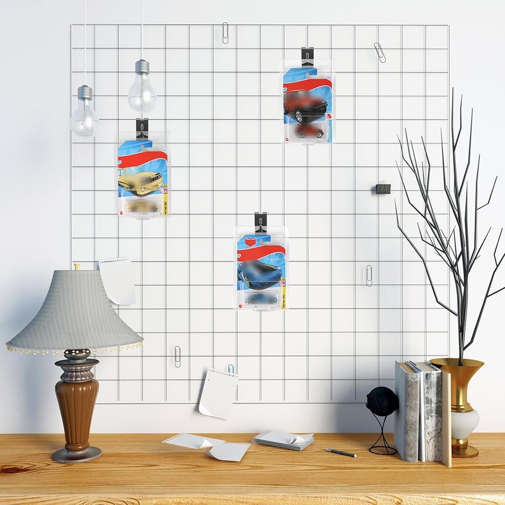 10Pack Clear Protector Case Plastic Display For Hotwheels & Matchbox Basic Cars