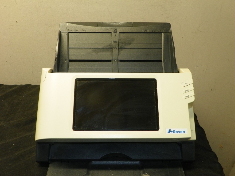 Raven Scanner Original Gen 1 Touchscreen Document Scanner - Powers Up & Untested
