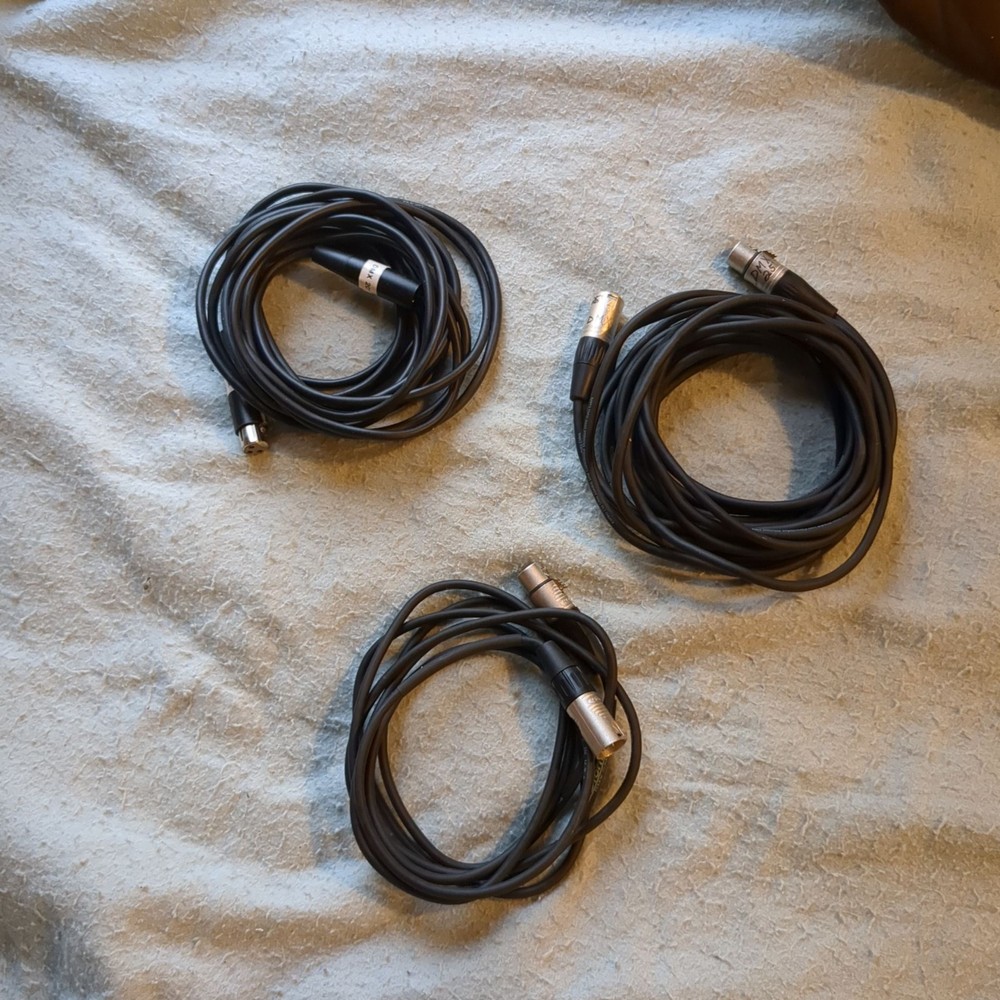 DMX Cable Lot, Untested