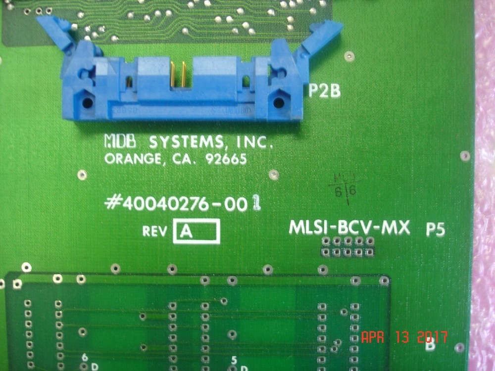 MLSI-BCV-MX MDB SYSTEMS INTERCONNECT MODULE FOR DEC QBUS SYSTEMS #40040276-00
