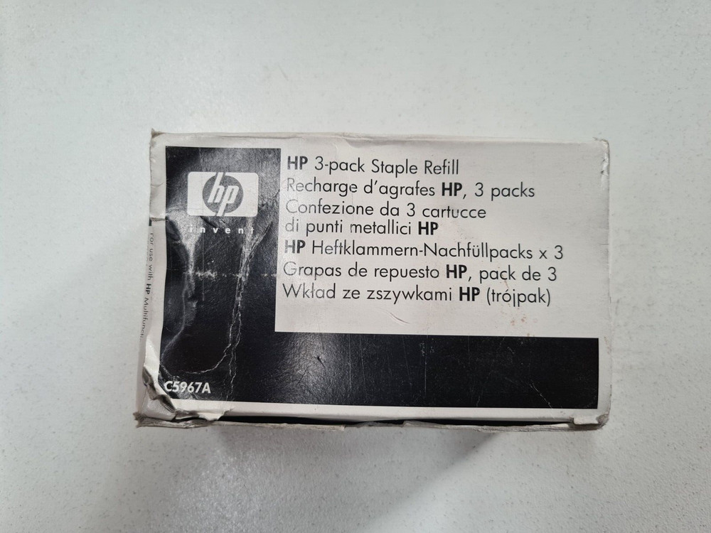 HP C5967A - Genuine HP 3-pack Staple refill - 1 Refill Missing