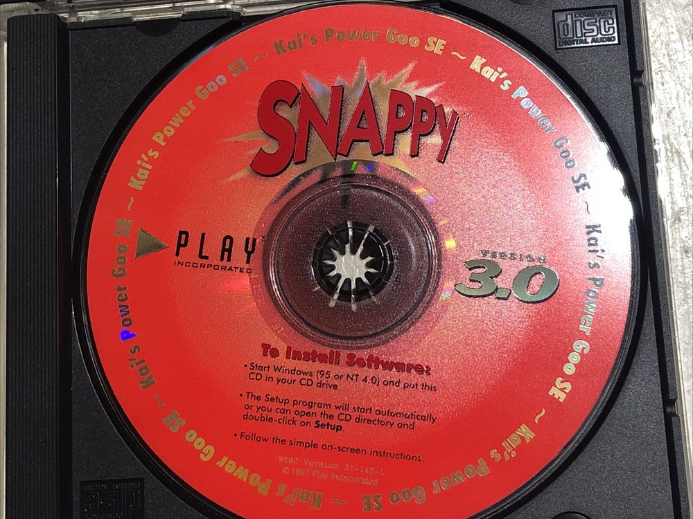 Snappy 3.0 Software 3 Disc Set