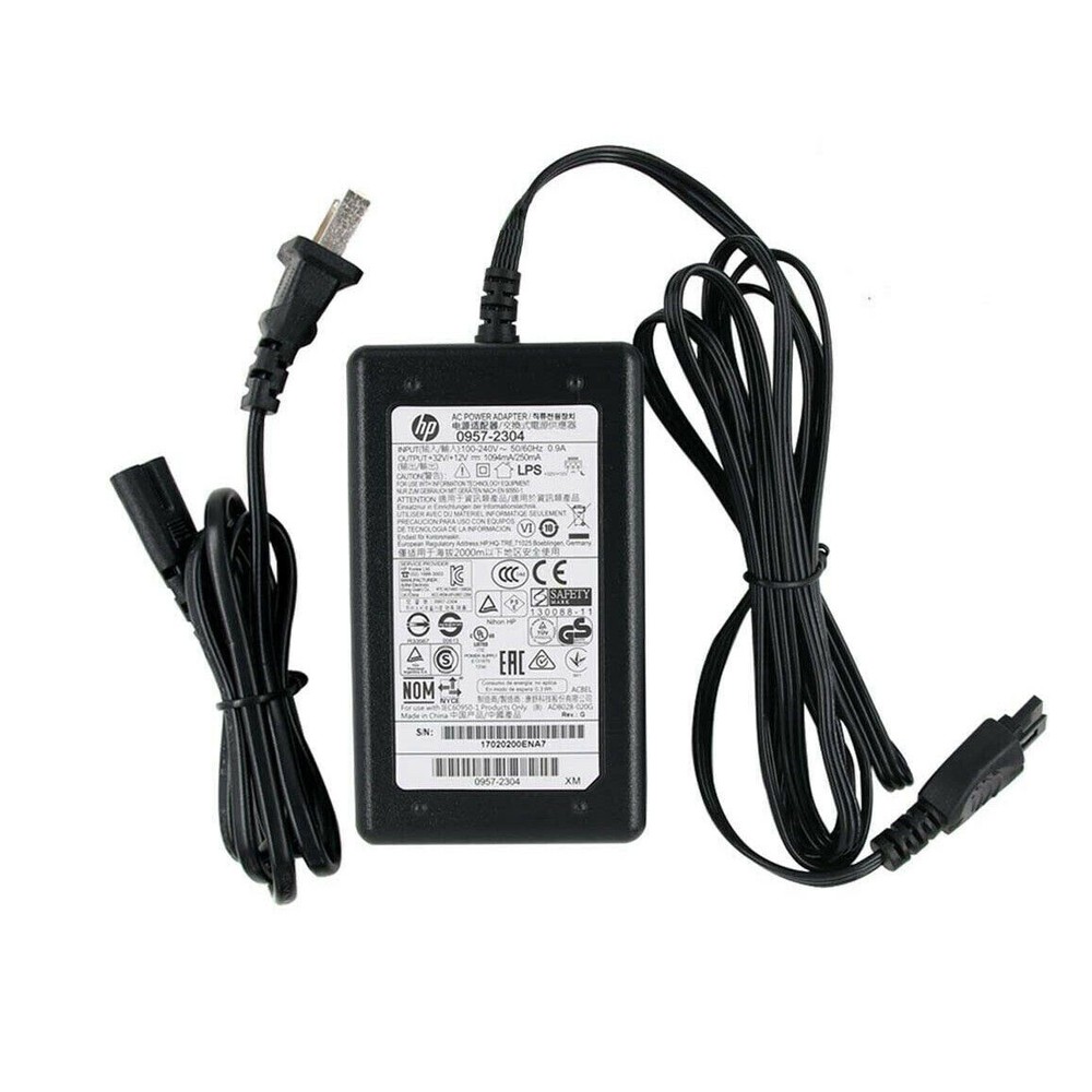 Genuine AC DC Adapter Charger for HP OfficeJet 6600 e-All-in-One H711a Printer