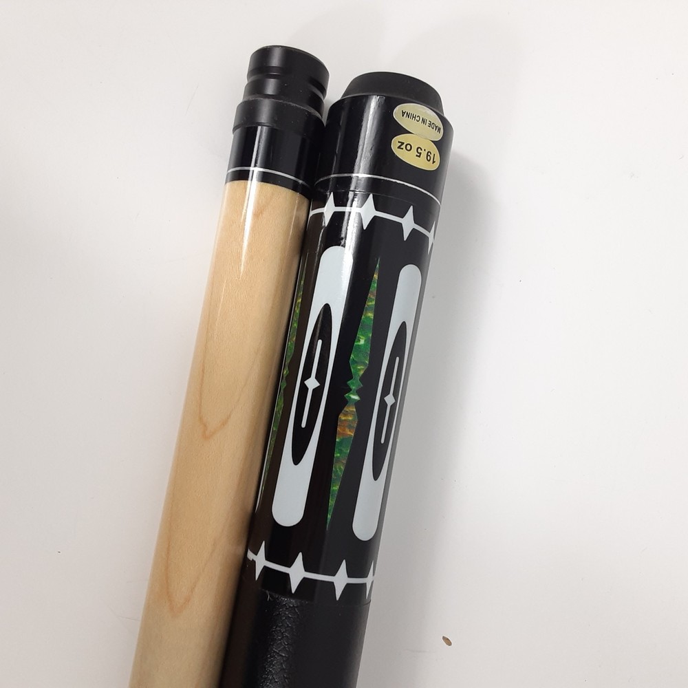 Tai ba Pool Cue Stick with Case 19.5 oz Joint Protector EUC