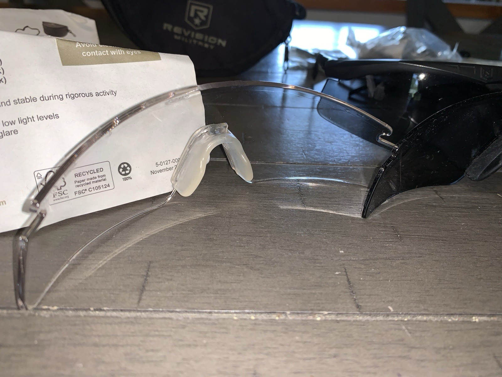 E4 US MILITARY APEL REVISION SAWFLY EYEWEAR SYSTEM GLASSES