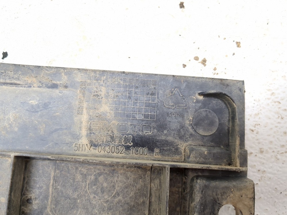 19-26 CFMoto UForce 1000 Front Left & Right Floorboard
