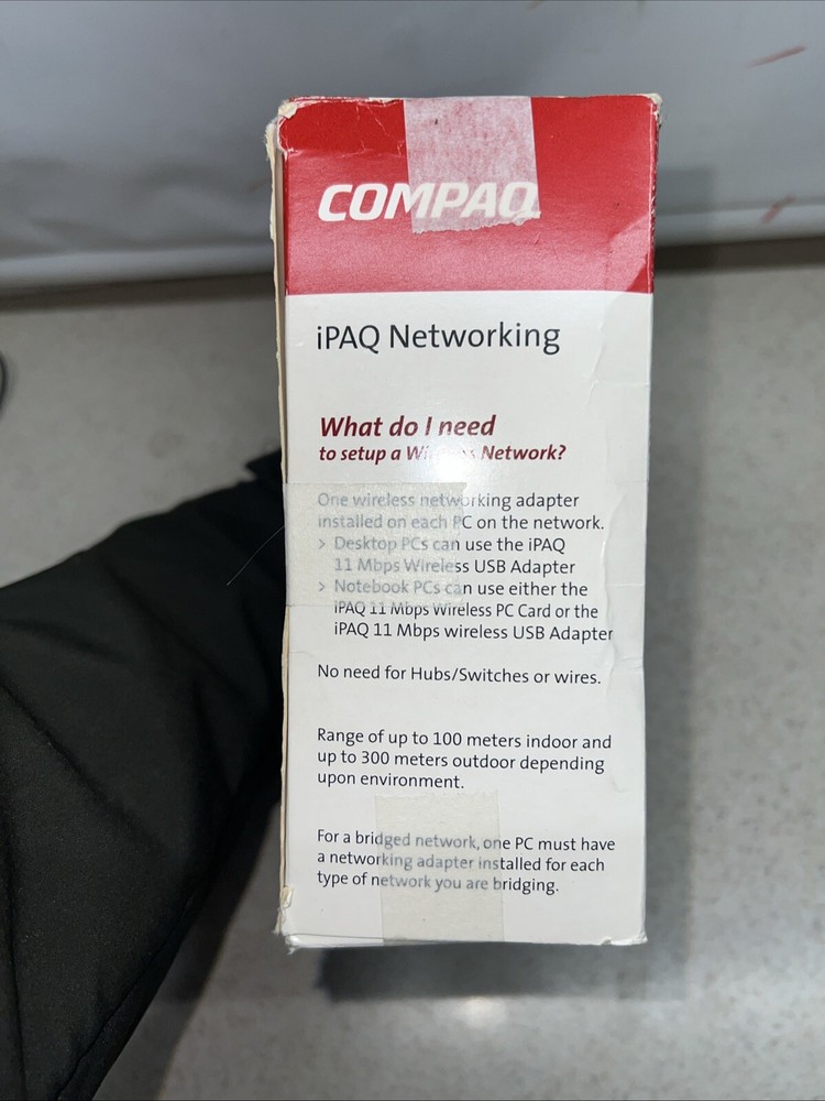 Compaq iPAC Networking 11 Mbps Wireless USB Adapter UNTESTED
