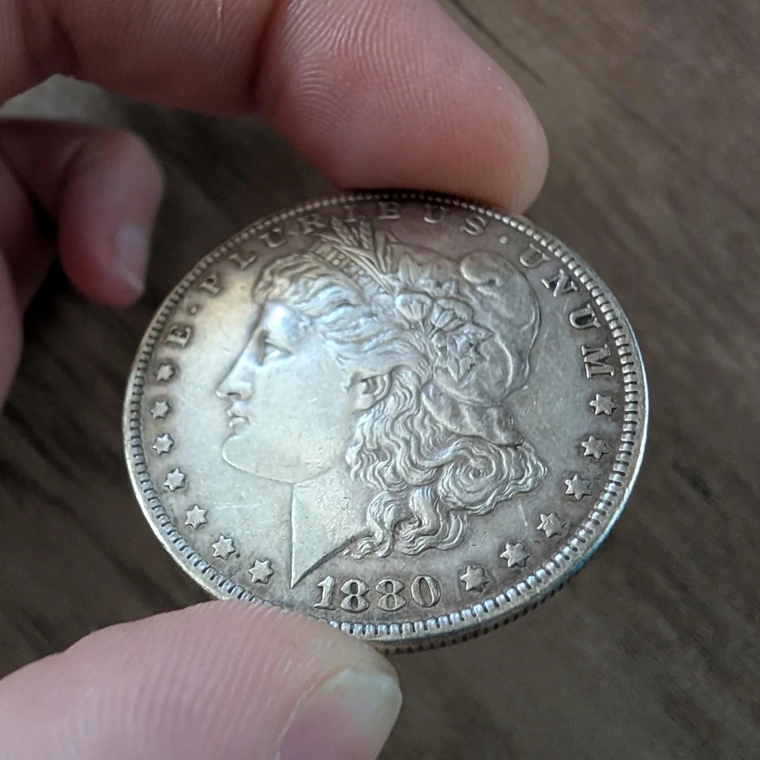 1880 O Morgan Silver Dollar