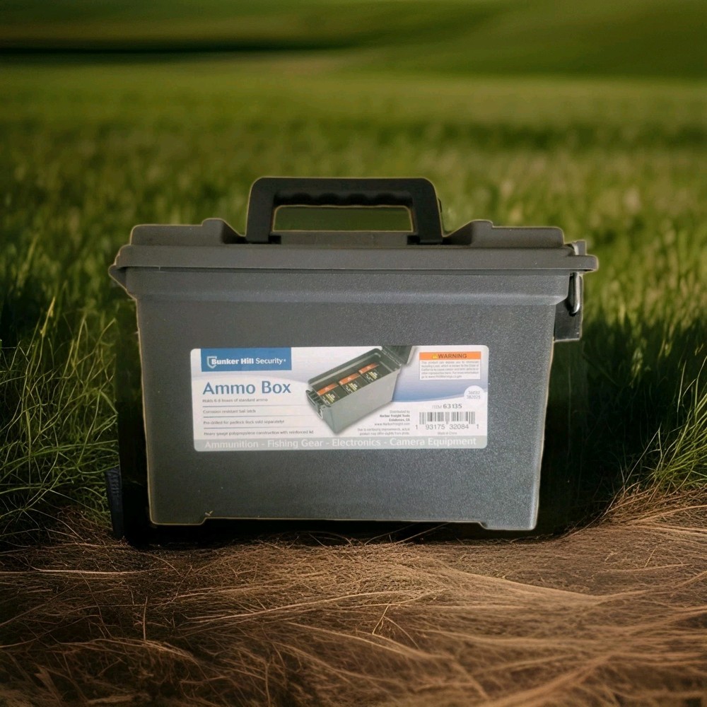 Bunker Hill Security Ammo Box , Camera, Electronics & more.