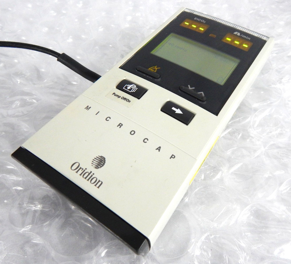 ORIDION MICROCAP HANDHELD CAPNOGRAPH S/N 440