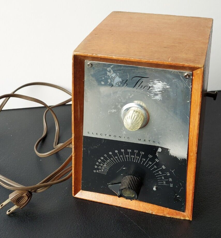 SETH THOMAS ELECTRONIC METRONOME. MADE IN U.S.A.