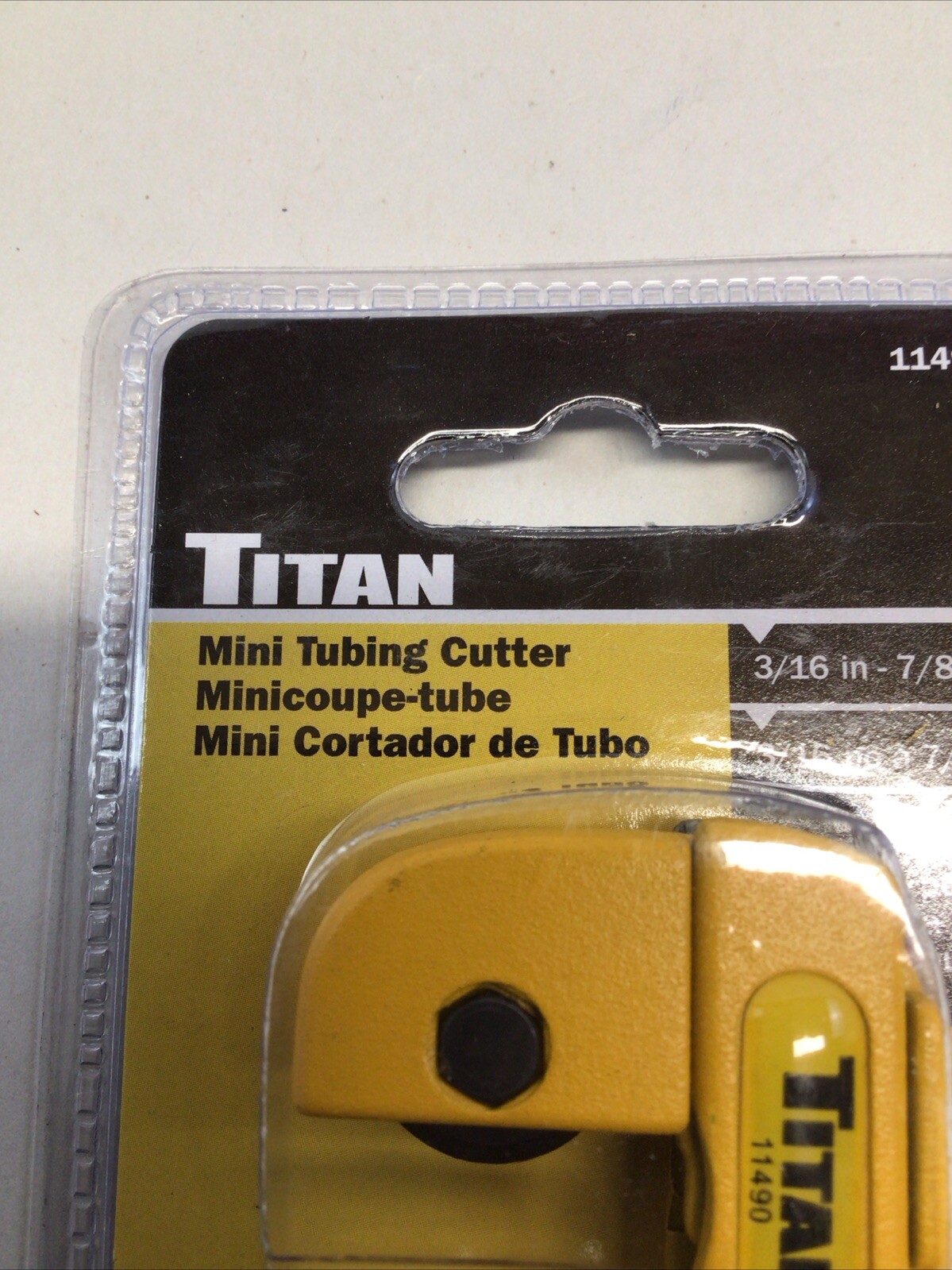 Titan Tools 11490 Mini Tubing Cutter 1/8in To 7/8in
