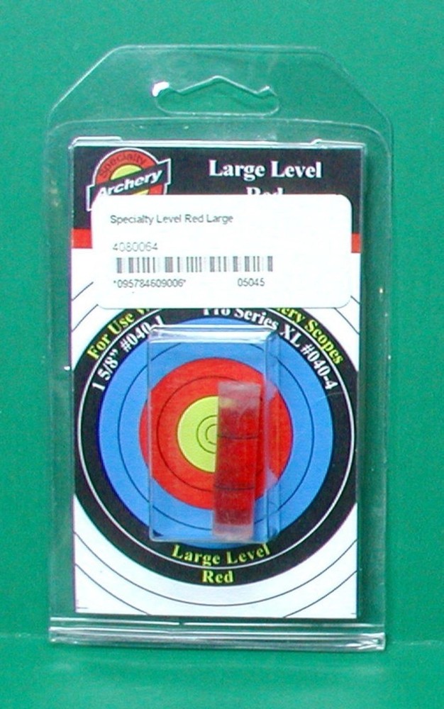 New Specialty Archery Scope Replacement Level - Large Level #609 Red