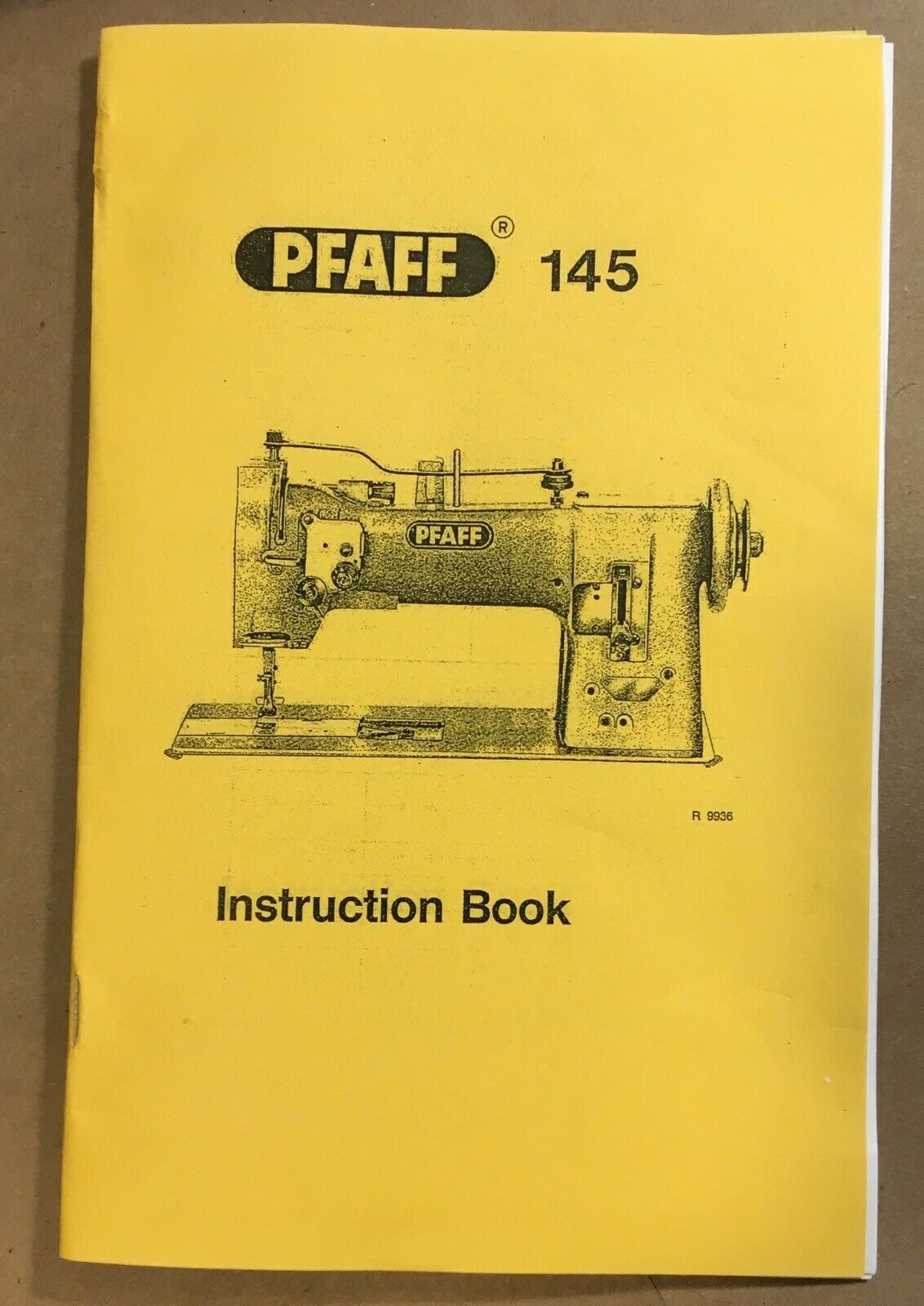 Pfaff 145 Industrial Sewing Machine Instruction Manual - Digitally Remastered!